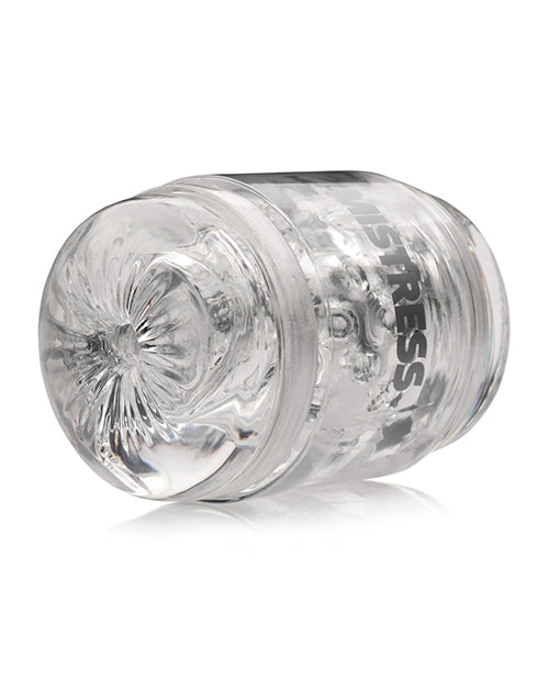 Curve Toys Mistress Double Shot Ass & Mouth Mini Masturbator - Clear