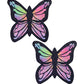 Pastease Coverage Twinkle Velvet Butterfly - Rainbow O/S