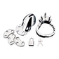 Blue Line Obedience Cage - Silver