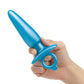 B-Vibe Butties Sleek Tapered Plug - Blue