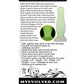 Evolved Luminous Anal Plug Large - Green