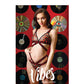 Vibes So Juicy Strappy Bralette & Panty Black M/L
