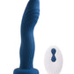 Gender X Snuggle Up Dual Motor Strap On Vibe w/Harness - Blue