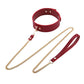 Kinky Play Box Federico Luxurious Leather Restraint Kit - Red