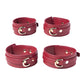 Kinky Play Box Red Passion 8 pc Set Bondage Kit - Red