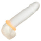 Alpha Liquid Silicone Glow in the Dark Prolong Cock Ring - Medium