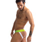 Sport Fucker Jersey Jock - XXL Green/White