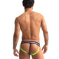 Sport Fucker Jersey Jock - XXL Black/Green