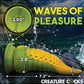 Creature Cocks Monstropus 2.0 Vibrating Tentacle Silicone Dildo - Yellow/Green