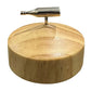 Spin The Bottle - Silver/Wood